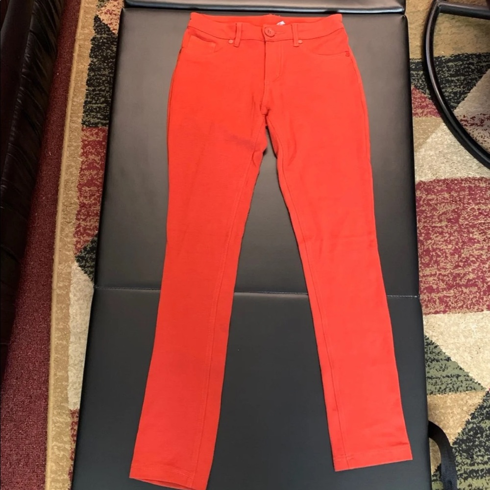 Red Orange Jeggings